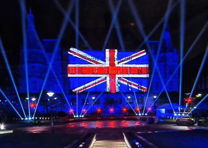 UK King's Coronation VariLite