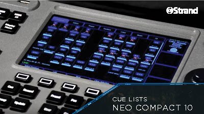 NEO COMPACT 10 Cue Lists