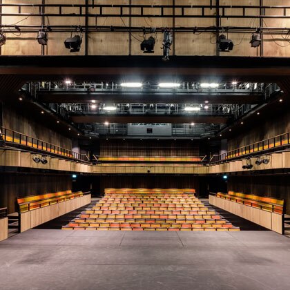 Peter Hall Performing Arts Centre, Cambridge, UK © Fred Howarth