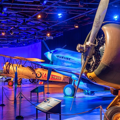 Airforce Museum of New Zealand - © Dillon Anderson, courtesy The Light Site