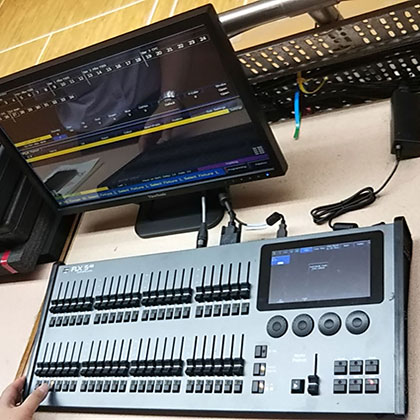 FLX S console in Hong Kong School - (C) Widelite Technology Limited