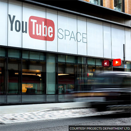 YouTube Space Studio London – Photo credits: © Peter Daffarn and YouTube