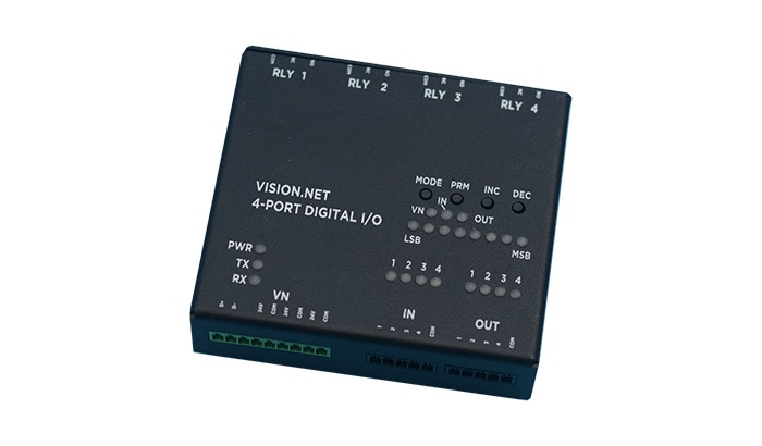 VISION.NET 4-PORT DIGITAL I/O MODULE