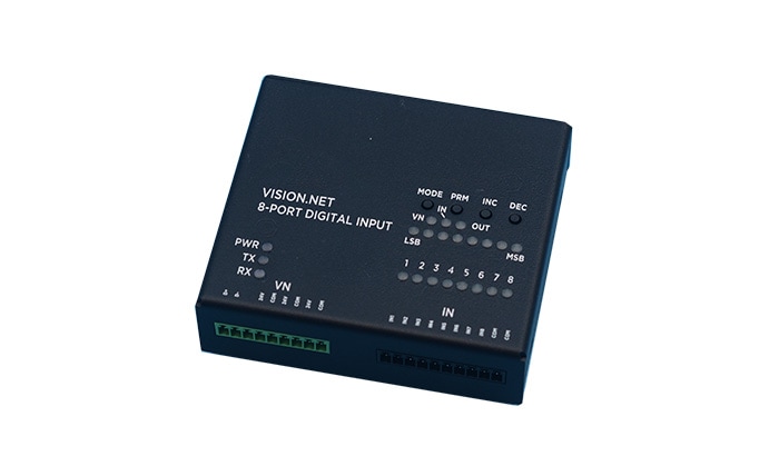 VISION.NET 8-PORT INPUT MODULE